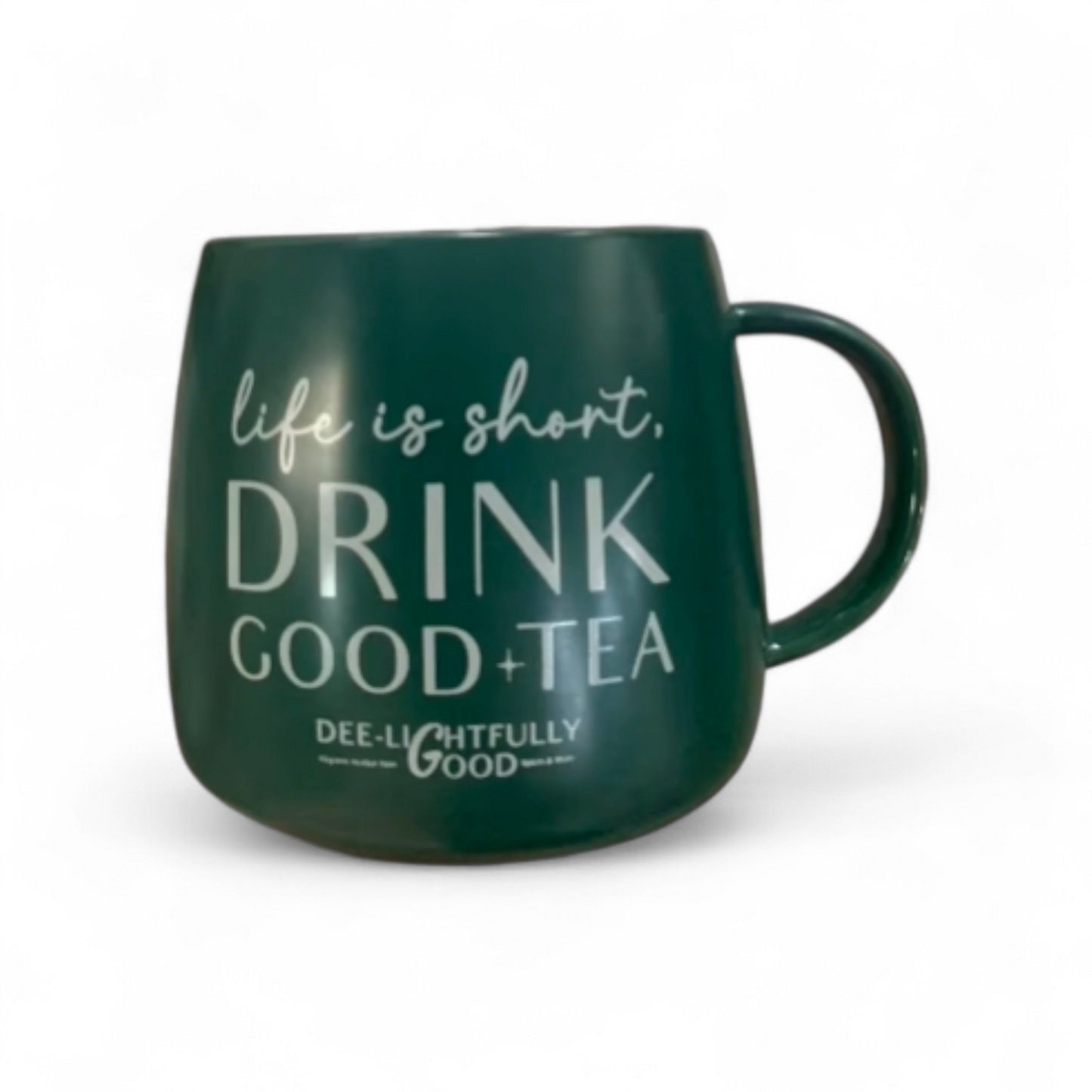 Green Mug - Life is Short