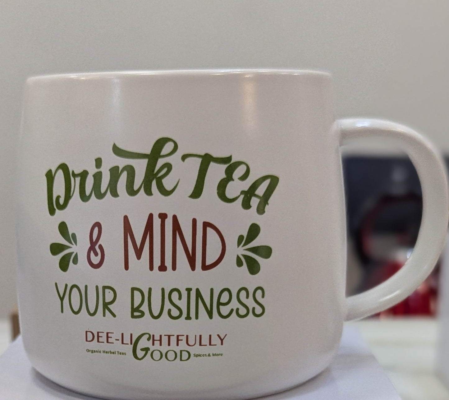 White Mug - Drink Tea