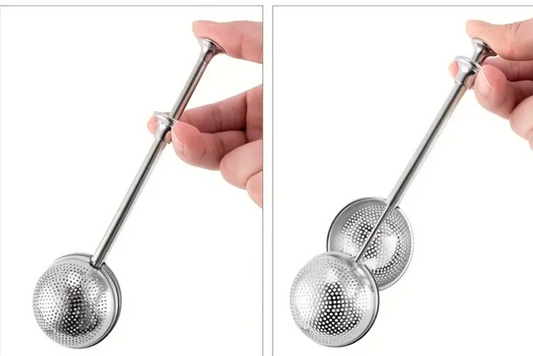 Press Handle Tea Ball Infuser
